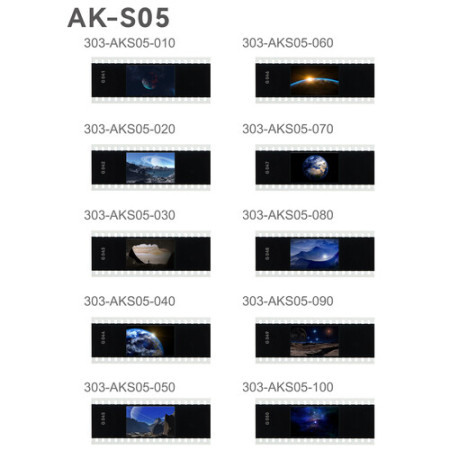 Набор слайдов 10шт для AK-R21 Godox AK-S05